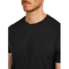 Icebreaker Wander-/Freizeit Tshirt Merino 150 Tech Lite III (100% Merinowolle) schwarz Herren